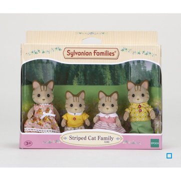 Famille Chat Sylvanian La Redoute