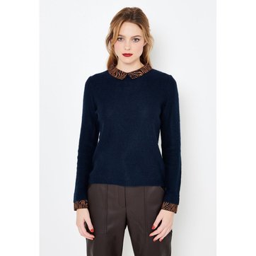 Pull col chemise | La Redoute Pull chemise 2 en 1 col v manches longues Ugholin | La Redoute