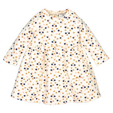 Bedrucktes Kleid mit langen Ärmeln, 3 Monate - 4 Jahre Bedrucktes Kleid mit langen Ärmeln, 3 Monate - 4 Jahre LA REDOUTE COLLECTIONS
