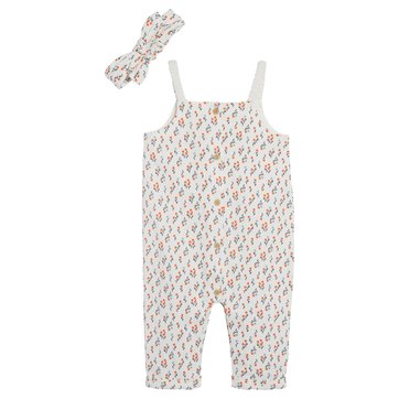 Overall und Haarband, bedruckt, 1 Monat - 3 Jahre Overall und Haarband, bedruckt, 1 Monat - 3 Jahre LA REDOUTE COLLECTIONS