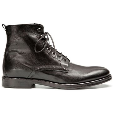 boots noir a lacet homme