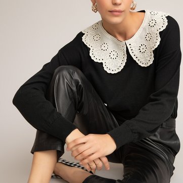 Pullover mit Bubikragen LA REDOUTE COLLECTIONS