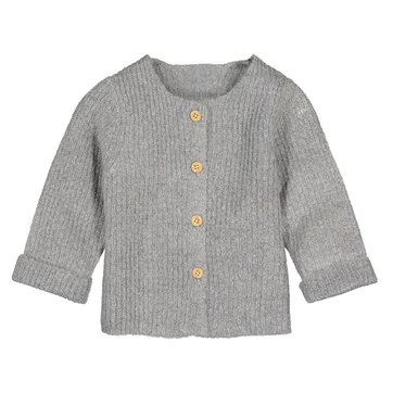 Gilet Gris Bebe Fille La Redoute