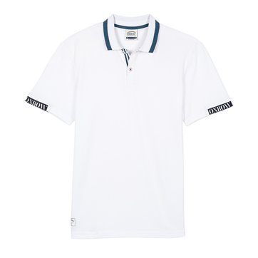 Polo de mangas curtas, em malha piqué OXBOW