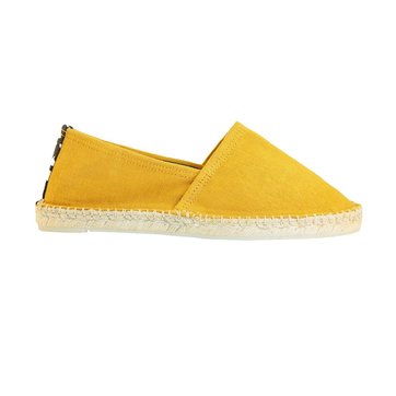 espadrilles jaune moutarde