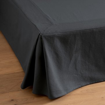 Bettrahmenbezug Panama, 100% Baumwolle, unifarben LA REDOUTE INTERIEURS