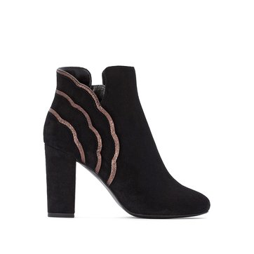 Botines de tacón, efecto ondas LA REDOUTE COLLECTIONS