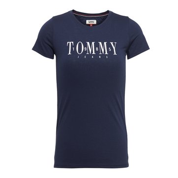 T-shirt de gola redonda, Casual Tommy TOMMY JEANS