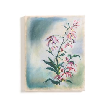 Wandbild Rosa mit Blumenmotiv LA REDOUTE INTERIEURS