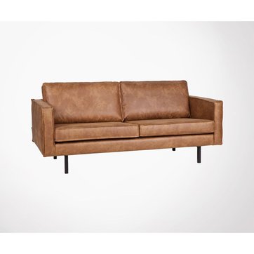 canape cuir camel | la redoute