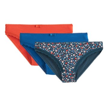 Lot de 3 slips LA REDOUTE COLLECTIONS