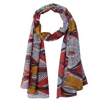 Lenço com estampado étnico LA REDOUTE COLLECTIONS