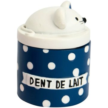 Bo/îte /à dents de lait rose Champignon