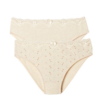 Cuecas (Lote de 2) SYLPHIDE LA REDOUTE COLLECTIONS