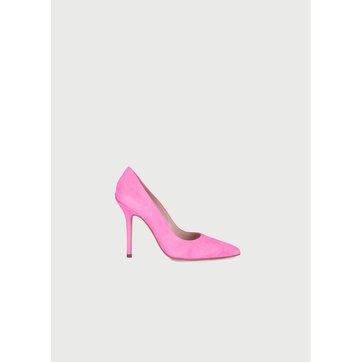 escarpins femme rose poudré