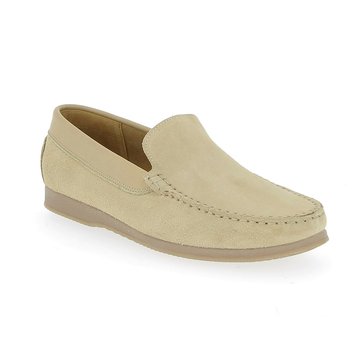 escarpins homme beige
