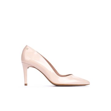escarpin rose poudré pailleté