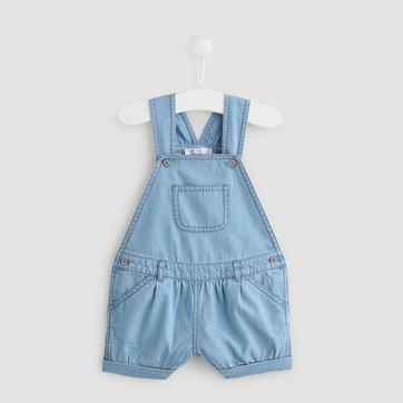 Salopette Jean Bebe Fille La Redoute