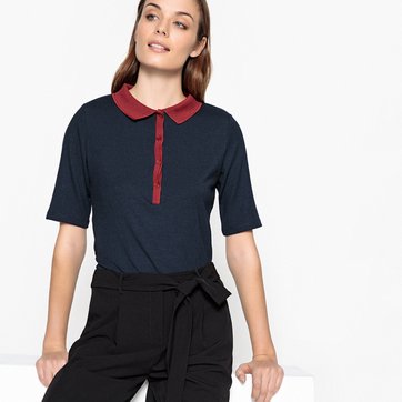 T-shirt polo bicolor T-shirt polo bicolor LA REDOUTE COLLECTIONS
