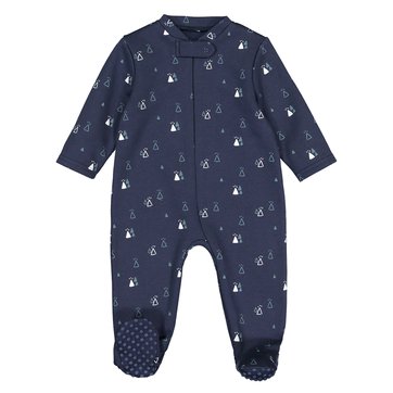 Bedruckter Babyoverall aus Sweatware, 0-3 Jahre LA REDOUTE COLLECTIONS