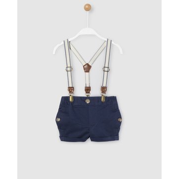 Short A Bretelle Bebe La Redoute