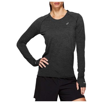 asics t shirt femme gris