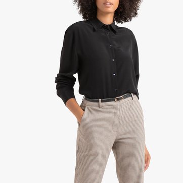 Langärmelige Bluse aus fliessendem Stoff LA REDOUTE COLLECTIONS