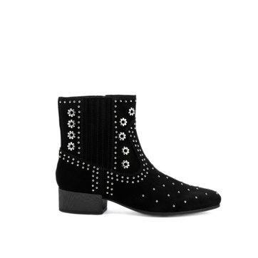 low boots plateforme