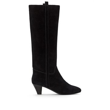 Botas de piel con cremallera LA REDOUTE COLLECTIONS