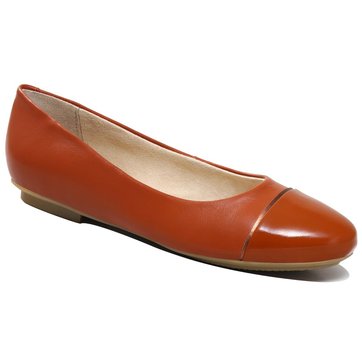 ballerine orange femme