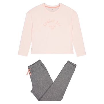 Pyjama Garçon/fille Motif Space - 2 Pièces, Polyester élasthanne, 3 à 16 Ans