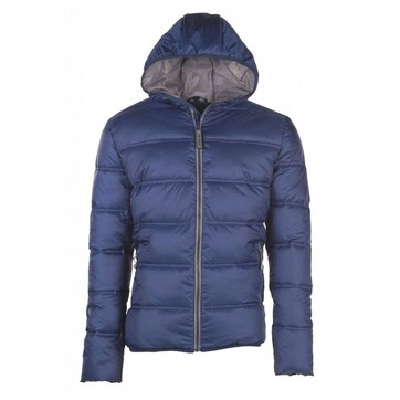 TRESPASS Kumar DLX Homme Veste Imperméable Avec Capuche en Bleu Rouge /& Noir