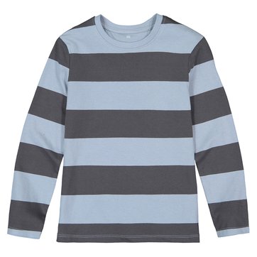 Camisola às riscas de mangas compridas, 3-12 anos LA REDOUTE COLLECTIONS