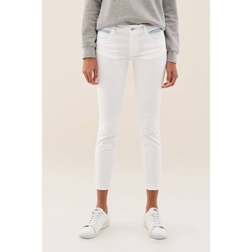 Jeans Blanc Femme SalsaLa Redoute 5L4Rjq3ASc