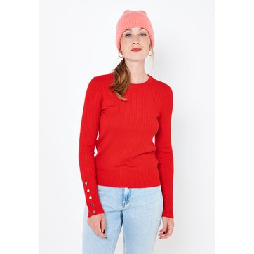 Pull over rouge femme | La Redoute Pull over rouge femme | La Redoute