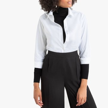 Hemdbluse, lange Ärmel LA REDOUTE COLLECTIONS