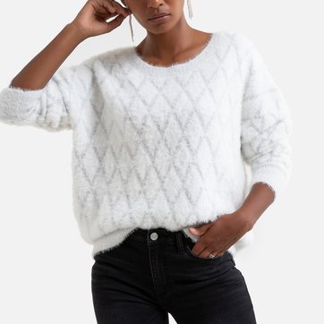 Pullover, Flauschgarn mit silberfarbenem Metallicfaden MOLLY BRACKEN