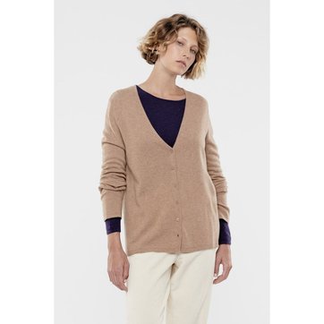 Gilet Femme Just Cashmere La Redoute