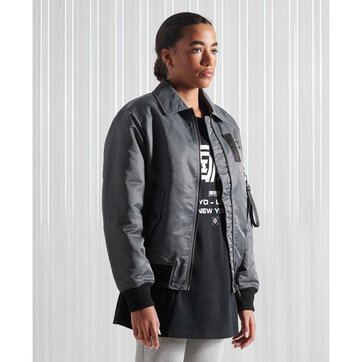 Bomber Mi Long Femme La Redoute