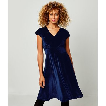 Robe velours la redoute clearance
