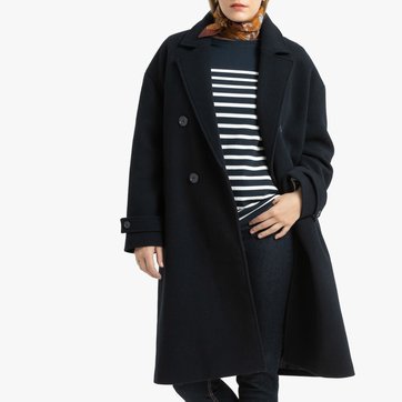 Abrigo semilargo estilo sobretodo LA REDOUTE COLLECTIONS PLUS