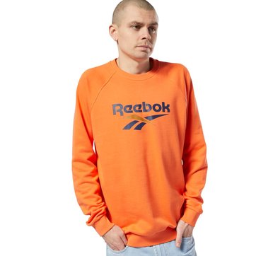 sweat reebok classic homme orange