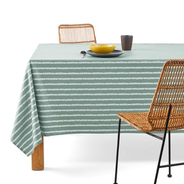 Nappe PVC Vinyle Au Mètre - Motif Carreaux Vichy Vert, Toile Cirée, Largeur Grande - Neuf Avec étiquettes