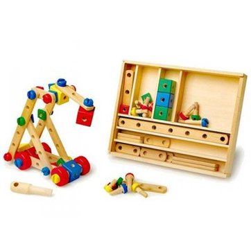 jeu en bois pour enfant de construction mecano 90 pieces jeu en bois pour enfant de construction mecano 90 pieces