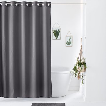 Rideau De Douche Gris Anthracite La Redoute