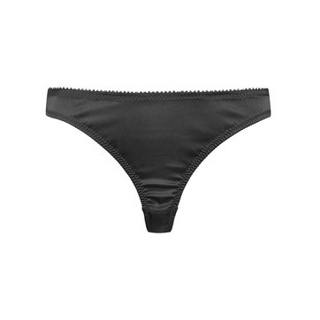 slip en satin pour femme