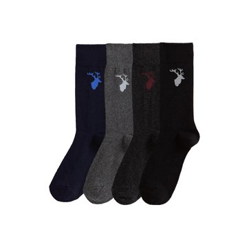 Lote de 4 pares de meias, Cerf DIM