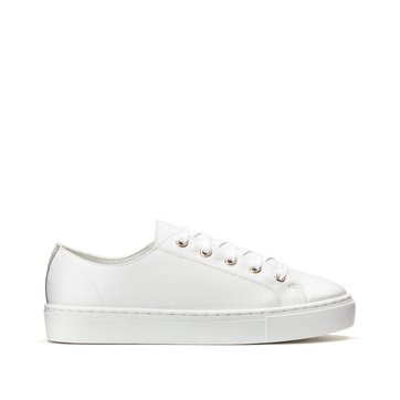 Ledersneakers, Detail in Metallikoptik LA REDOUTE COLLECTIONS