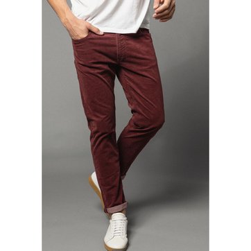 jean slim bordeaux homme