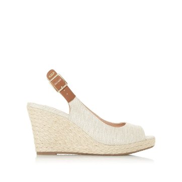 espadrille talon compensé homme